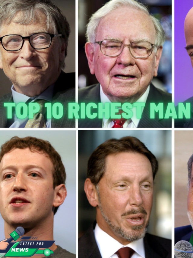  Top 10 Richest Man in The World 2024